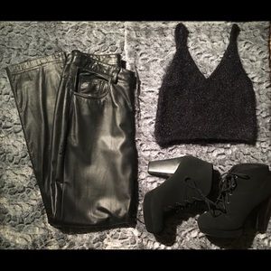 Express Leather Pants